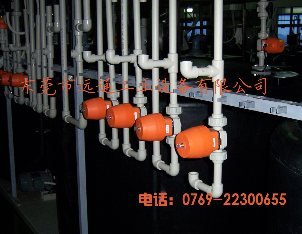PP-H&PVDF管道阀门在化工及设备应用
